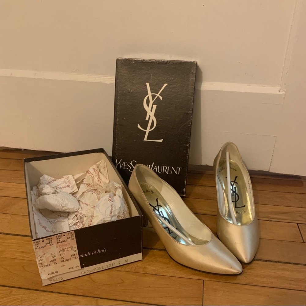 VTG Vintage 1960s YSL heels